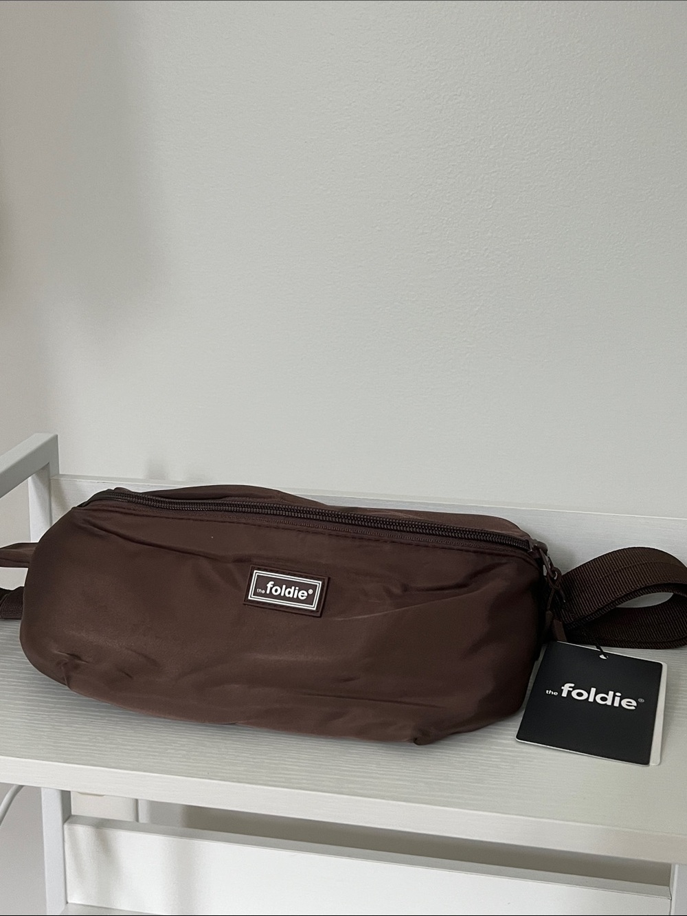 The Foldie | Brown Men’s Crossbody Belt Bag Size NWT Size 3L Packing Space